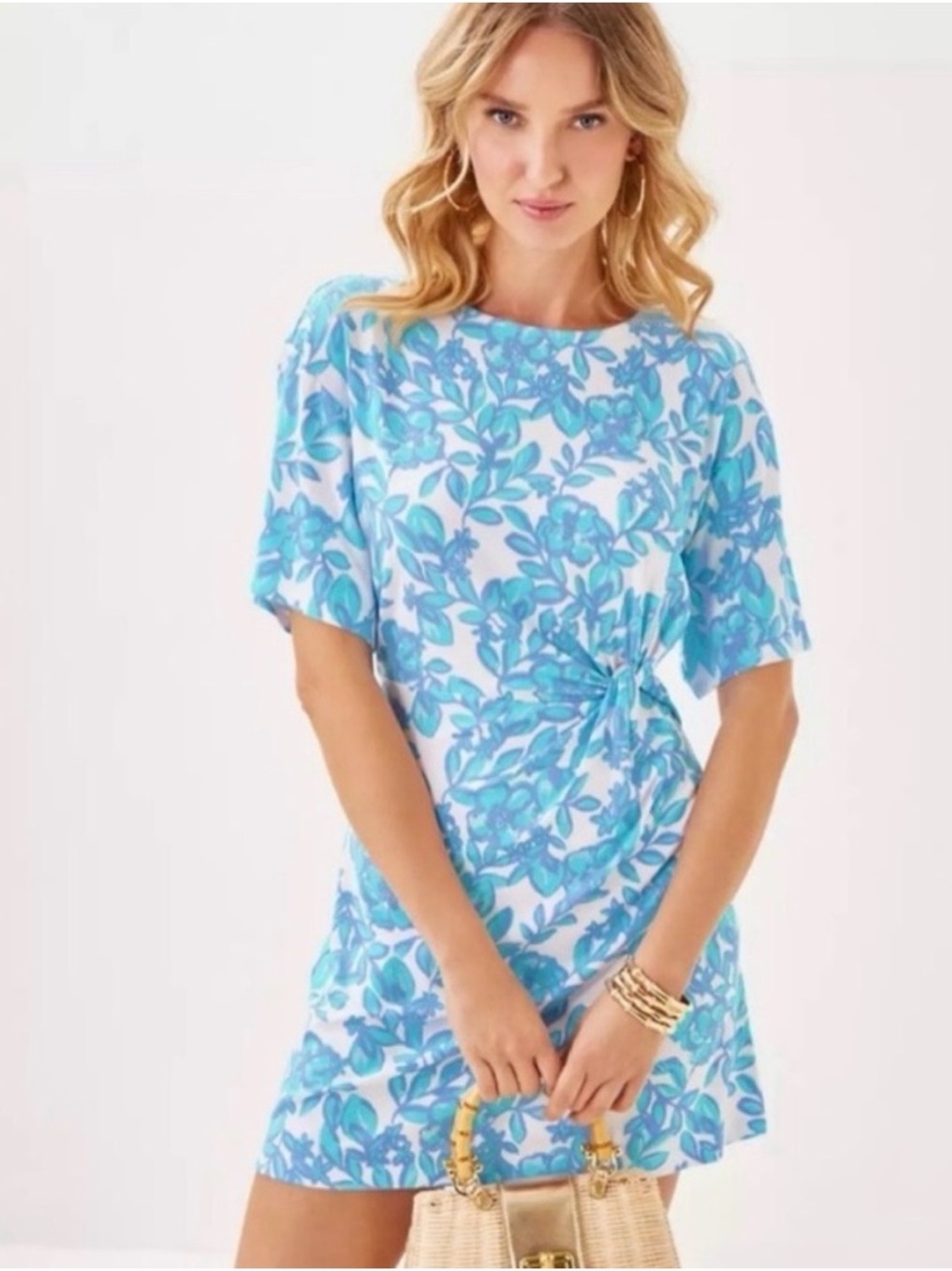 Lilly Pulitzer Shaw Dress Jacaranda Blue Simply the Zest